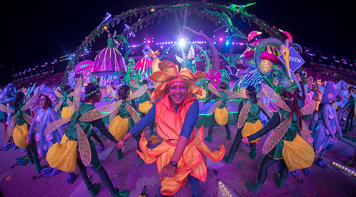 Singapore's Chingay Parade. Image: The Edge Singapore