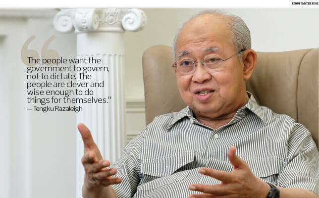 Run Up To Ge14 Tengku Razaleigh Hamzah Mp For Gua Musang I Think The Same Party Will Come Back To Power The Edge Markets